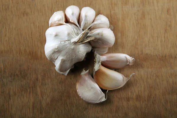 Φρέσκο λευκό σκόρδο — Φωτογραφία Αρχείου