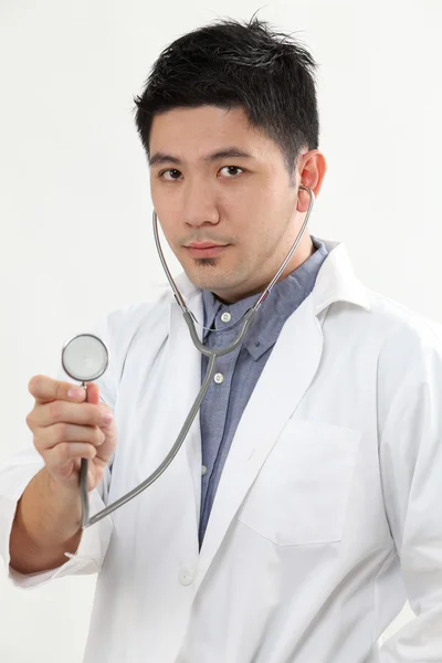 Chiński lekarz z wewnętrzny — Zdjęcie stockowe