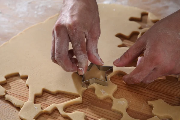 Galletas formas de corte —  Fotos de Stock