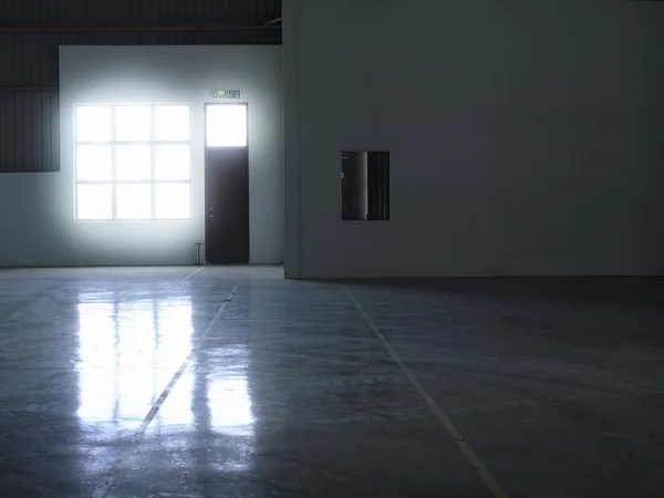 Leerstand in einer Fabrik — Stockfoto