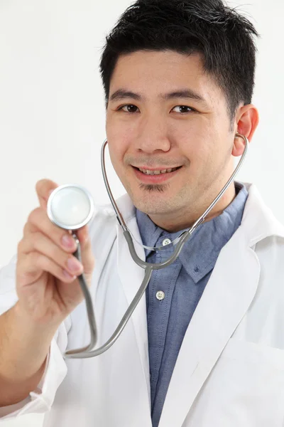 Chiński lekarz z wewnętrzny — Zdjęcie stockowe