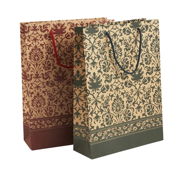 Batik progettazione di borse della spesa — Foto Stock