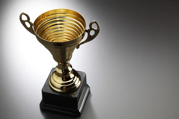 Gold champion cup — Stock Photo, Image