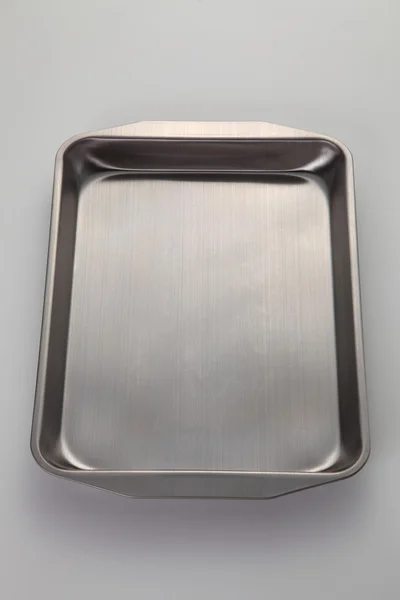 Aluminium baking tray Stock Picture
