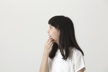 Meraklı Çinli kız