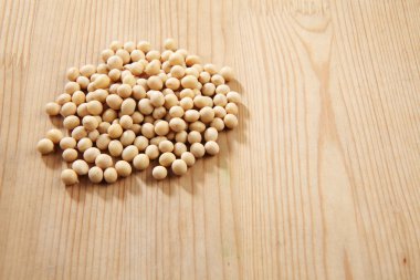 Soya fasulyesi ahşap tablo