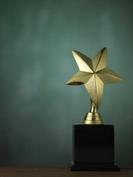 Golden star award — Stock Photo, Image