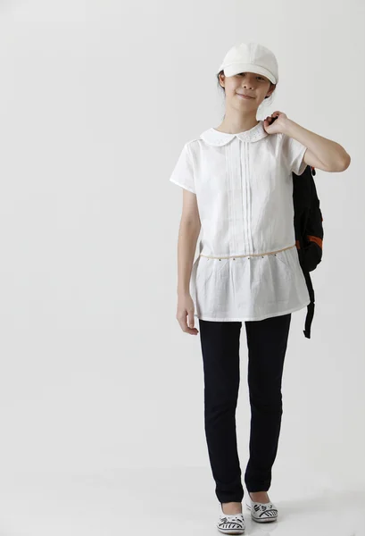 Portrait of chinese teenager girl — Stock Photo, Image