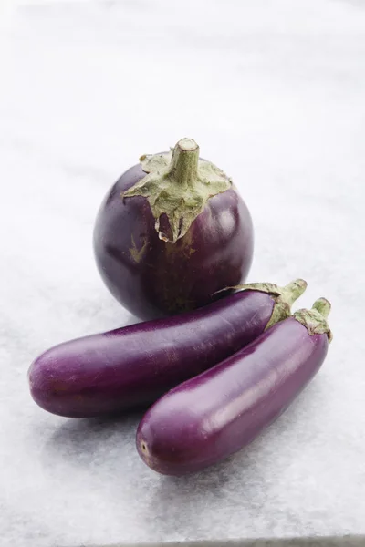 Close up of the egg plants — Stock Photo, Image