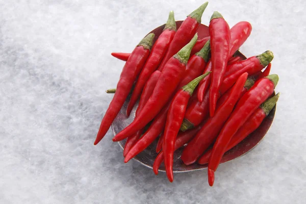 Roter Chili-Reis — Stockfoto