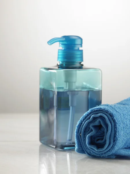 Bottle of the soap dispencer — Stock Photo, Image