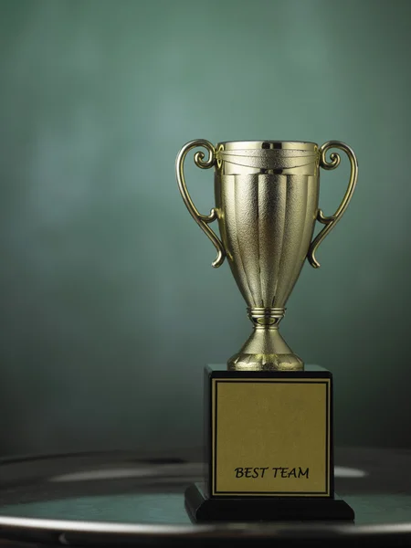 Golden cup award — Stock Photo, Image