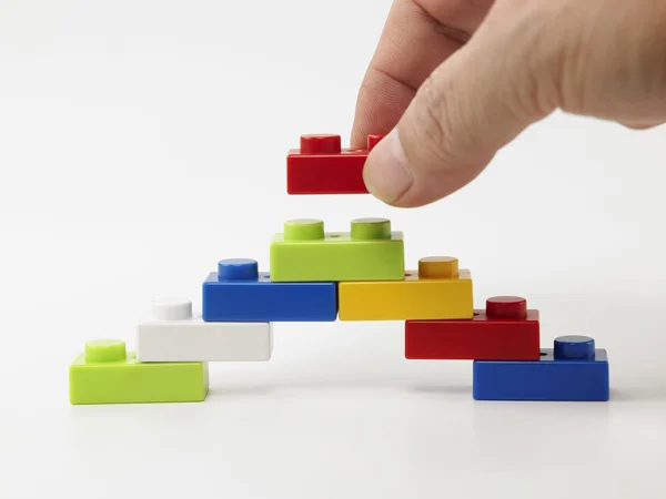 Dettagli lego colorati — Foto Stock
