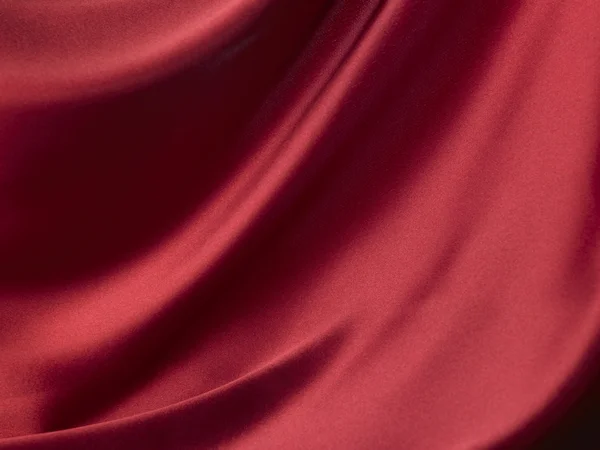 Röd silkeslen bakgrund — Stockfoto