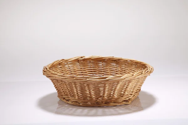 Handmade basket isolated — Stock Photo, Image