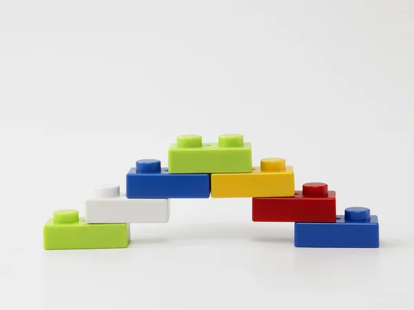 Detalhes coloridos de lego — Fotografia de Stock
