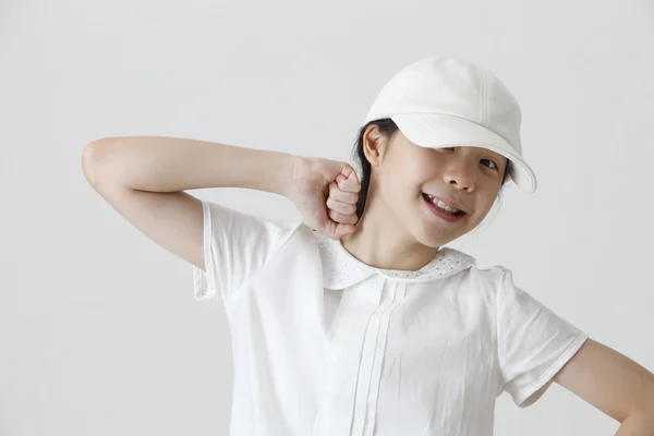 Retrato de menina adolescente chinesa — Fotografia de Stock