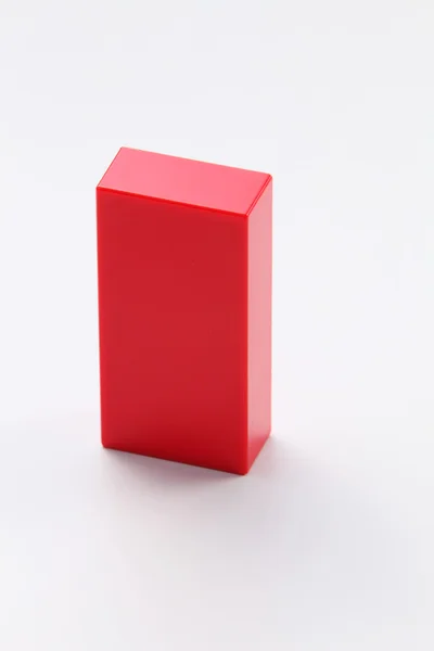 Rektangulär form av byggblocket — Stockfoto