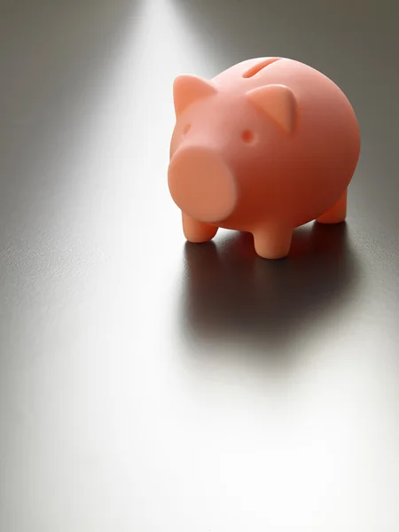 Banco Piggy rosa — Fotografia de Stock