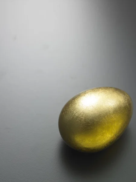 Zemin üzerine altın yumurta — Stok fotoğraf