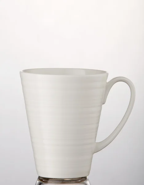 White ceramic mug — Stock Photo, Image