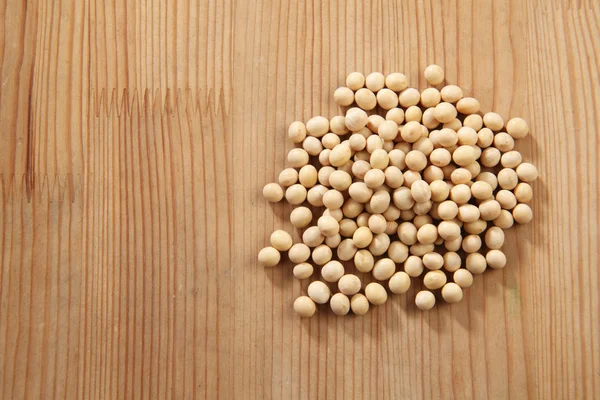 Bovenaanzicht van soy bean — Stockfoto