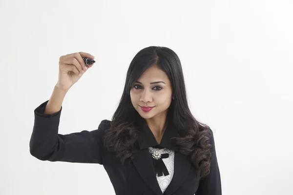 Indian business woman resentation — Stock Photo, Image