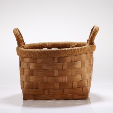Handmade basket isolated