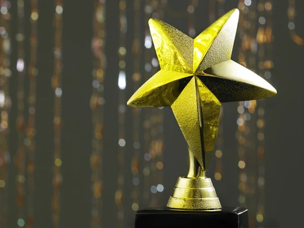 Golden star award — Stockfoto