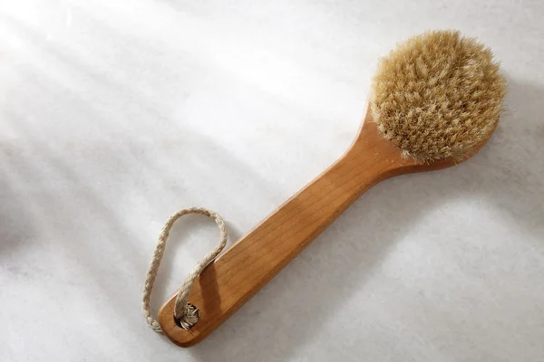 View of bathroom brush — Stock Photo, Image