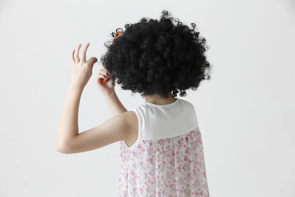 Back view of the girl — Stock Photo, Image