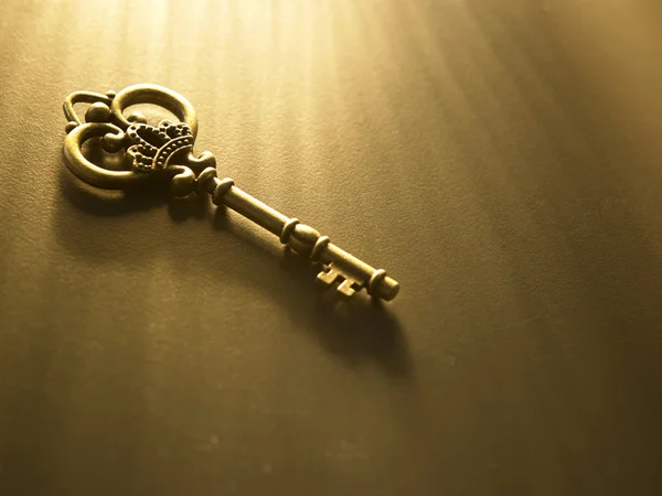 Key - the symbol of success — Stock Photo, Image