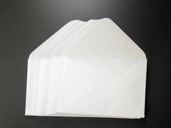 Bai pilha do envelope em branco — Fotografia de Stock