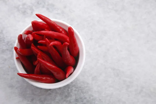 Risaia al peperoncino rosso — Foto Stock
