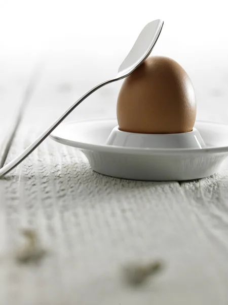硬煮鸡蛋 — 图库照片