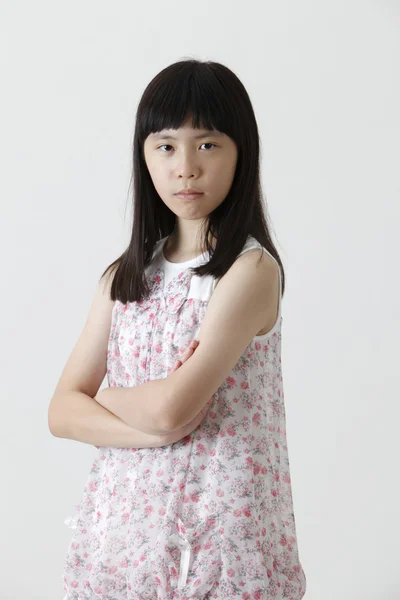 Kızgın Çinli kız — Stok fotoğraf