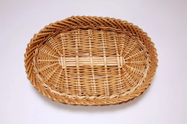 Oval shape basket — Stock Photo, Image