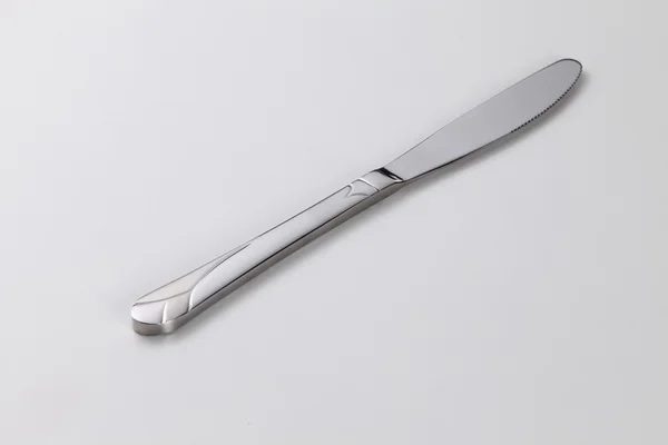 Stůl kovový nůž — Stock fotografie