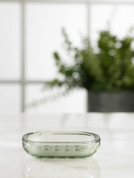 Glas zeephouder — Stockfoto