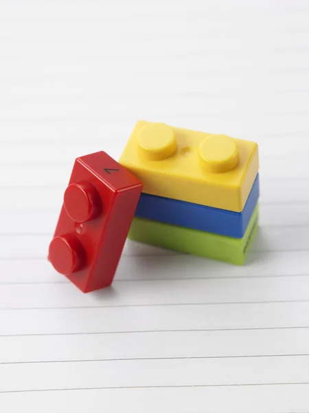 Detalles coloridos de lego — Foto de Stock