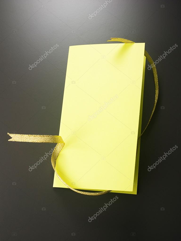 Blank greeting card Stock Photo by ©eskaylim 68922009