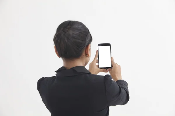 Indian woman selfie — Stock Photo, Image