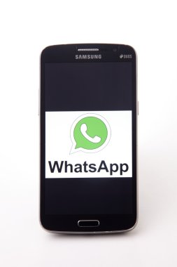 Mobile phone with logo