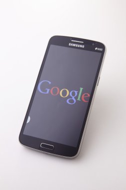 Mobile phone with logo