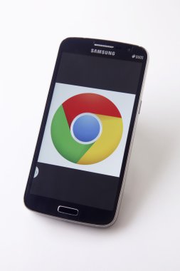 Mobile phone with logo