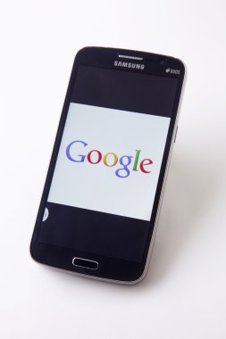 Mobile phone with logo