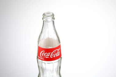 empty bottle of coca cola