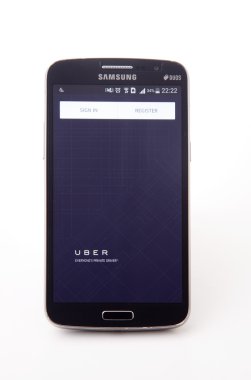 Mobile phone with application