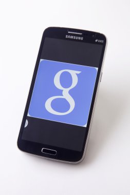 Mobile phone with logo