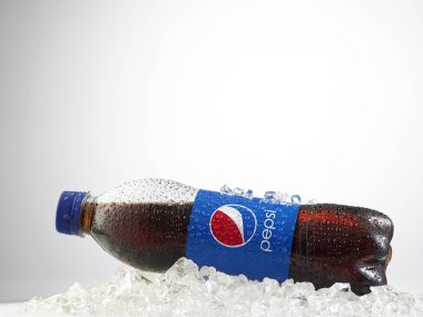 Bottle of Pepsi cola clipart